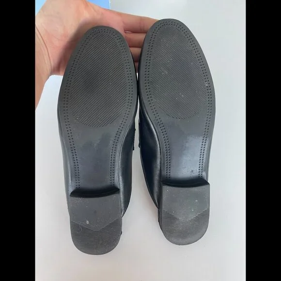 Steve Madden Kandi Black Leather Slip-On Mule - Size 8.5 - Picture 10 of 10